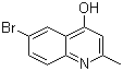 structure of CAS# 103030-28-0, 6-Bromo-2-methyl-4-quinolinol