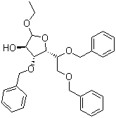 structure of CAS# 10310-32-4, 三苄糖甙