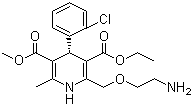 structure of CAS# 103129-82-4, 左旋氨氯地平