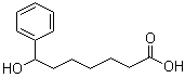 structure of CAS# 103187-18-4, 7-Hydroxy-7-phenylheptanoic acid