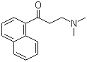 structure of CAS# 10320-49-7, 3-(Dimethylamino)-1-(naphthalen-1-yl)propan-1-one