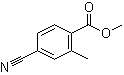 structure of CAS# 103261-67-2, 4-Cyano-2-methylbenzoic acid methyl ester