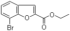 structure of CAS# 1033201-65-8, Ethyl 7-bromobenzofuran-2-carboxylate