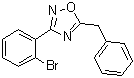 structure of CAS# 1033201-86-3, 3-(2-溴苯基)-5-苄基-1,2,4-恶二唑