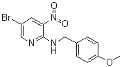 CAS # 1033202-35-5, 5-Bromo-N-[(4-methoxyphenyl)methyl]-3-nitro-2-pyridinamine