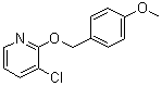 structure of CAS# 1033202-56-0, 3-氯-2-[(4-甲氧基苯基)甲氧基]吡啶