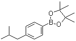 structure of CAS# 1033753-01-3, 4-Isobutylphenylboronic acid pinacol ester