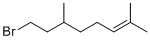 structure of CAS# 10340-84-8, 8-溴-2,6-二甲基辛-2-烯