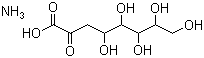 structure of CAS# 103404-70-2, 3-脱氧-D-甘露-2-辛酮糖酸铵