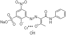 structure of CAS# 10343-58-5, Acid Yellow 99