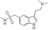 structure of CAS# 103628-46-2, 舒马曲坦