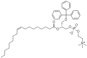 CAS # 103634-10-2, [R-(Z)]-4-Hydroxy-N,N,N-trimethyl-9-oxo-7-[(triphenylmethoxy)methyl]-3,5,8-trioxa-4-phosphahexacos-17-en-1-aminium inner salt 4-oxide