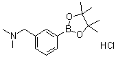 structure of CAS# 1036991-19-1, 3-(N,N-Dimethylaminomethy)phenylboronic acid pinacol ester hydrochloride