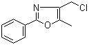 CAS 登录号：103788-61-0, 4-(氯甲基)-5-甲基-2-苯基-1,3-恶唑