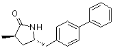 structure of CAS# 1038924-70-7, (3R,5S)-5-[(Biphenyl-4-yl)methyl]-3-methylpyrrolidin-2-one