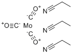structure of CAS# 103933-26-2, 三羰基三(丙腈)钼(0)