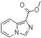 structure of CAS# 1039356-98-3, 咪唑并[1,5-a]吡啶-1-羧酸甲酯
