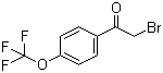 structure of CAS# 103962-10-3, 2-Bromo-4'-(trifluoromethoxy)acetophenone