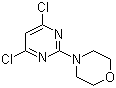 structure of CAS# 10397-13-4, 2-吗啉基-4,6-二氯嘧啶