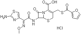 structure of CAS# 103980-44-5, Ceftiofur hydrochloride