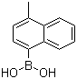 structure of CAS# 103986-53-4, 4-甲基-1-萘硼酸