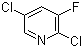 structure of CAS# 103999-77-5, 2,5-二氯-3-氟吡啶