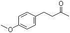 structure of CAS# 104-20-1, 4-(4-甲氧苯基)-2-丁酮