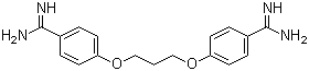 structure of CAS# 104-32-5, Propamidine