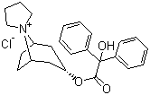 structure of CAS# 10405-02-4, Trospium chloride