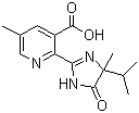 structure of CAS# 104098-48-8, 甲基咪草烟