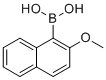 structure of CAS# 104116-17-8, (2-甲氧基萘-1-基)硼酸