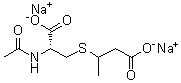 CAS # 1041285-62-4, 3-[[(2R)-2-(Acetylamino)-2-carboxyethyl]thio]butanoic acid sodium salt (1:2)
