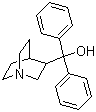 CAS # 10447-39-9, Quifenadine, Diphenyl-3-quinuclidylcarbinol, alpha,alpha-Diphenyl-1-azabicyclo[2.2.2]octane-3-methanol