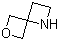 structure of CAS# 1046153-00-7, 6-Oxa-1-azaspiro[3.3]heptane