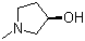 structure of CAS# 104641-60-3, (R)-(-)-1-Methyl-3-pyrrolidinol
