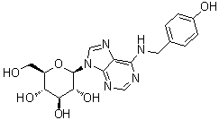 CAS # 1046433-04-8, 4-[[(9-beta-D-Glucopyranosyl-9H-purin-6-yl)amino]methyl]phenol