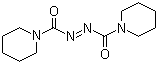 structure of CAS# 10465-81-3, 1,1'-(Azodicarbonyl)-dipiperidine