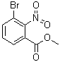 structure of CAS# 104670-71-5, 3-溴-2-硝基苯甲酸甲酯