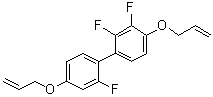 CAS # 1046758-96-6, 2,2',3-Trifluoro-4,4'-bis(2-propen-1-yloxy)-1,1'-biphenyl