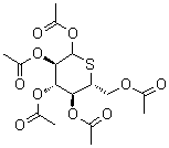 CAS # 10470-80-1, 1,2,3,4,6-Penta-O-acetyl-5-thio-D-glucopyranose, 5-Thio-D-glucopyranose 1,2,3,4,6-pentaacetate