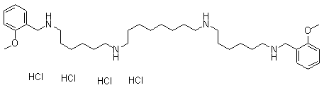 structure of CAS# 104807-46-7, Methoctramine