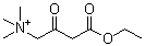 CAS # 10485-47-9, 4-Ethoxy-N,N,N-trimethyl-2,4-dioxo-1-butanaminium