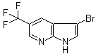 structure of CAS# 1048914-10-8, 3-溴-5-(三氟甲基)-1H-吡咯并[2,3-b]吡啶