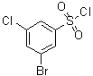 structure of CAS# 1049026-36-9, 3-溴-5-氯苯磺酰氯