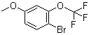 structure of CAS# 1049730-84-8, 1-Bromo-4-methoxy-2-(trifluoromethoxy)benzene