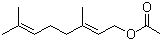structure of CAS# 105-87-3, Geranyl acetate
