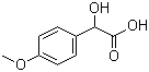 structure of CAS# 10502-44-0, 4-甲氧基扁桃酸