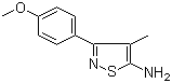 CAS # 1050392-29-4, 3-(4-Methoxyphenyl)-4-methyl-5-isothiazolamine