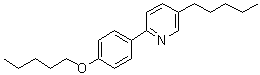 CAS # 105052-92-4, 5-Pentyl-2-[4-(pentyloxy)phenyl]pyridine