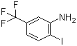 structure of CAS# 105202-02-6, 3-Amino-4-iodobenzotrifluoride